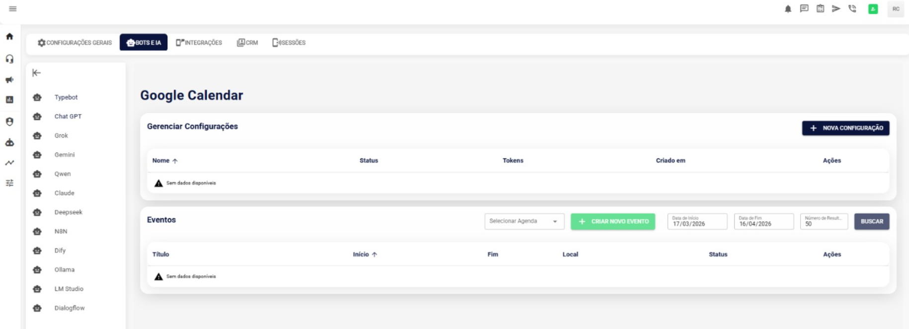 Automações com I.A. e Agendamentos Inteligentes
